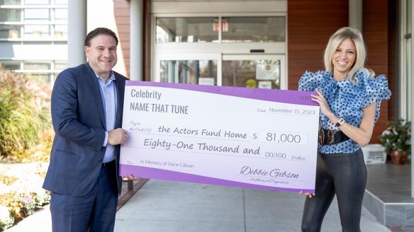 Debbie Gibson at the Home